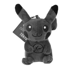 Dark Pikachu Fragment & Pokémon Keychain